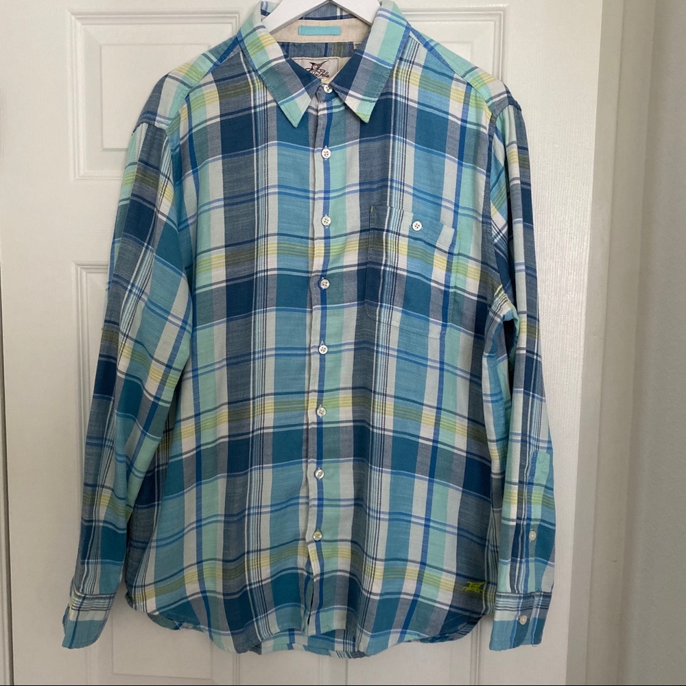 NWT! Madda Fella Casual Button Up. Size L